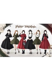 Forest Wardrobe Forest Chorus Blouse, Cape, Short and Long Skirt(3 Colours/Full Payment Without Shipping)